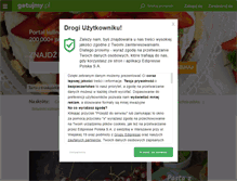 Tablet Screenshot of gotujmy.pl